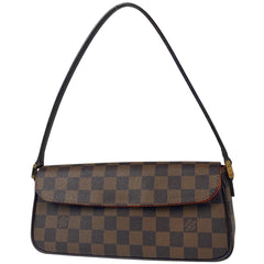ルイ・ヴィトン レコレータ ワンショルダー 手提げ 肩掛け ハンドバッグ ダミエ ブラウン N51299 レディース 【中古】brbag