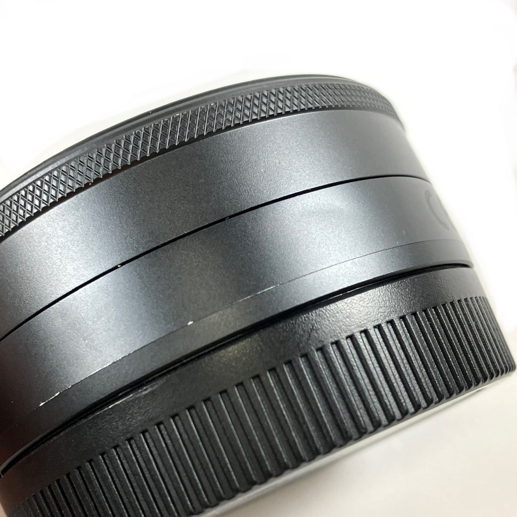 キヤノン Canon EF-M 22mm F2 STM ブラック 一眼カメラ用レンズ（オートフォーカス） 【中古】cambb