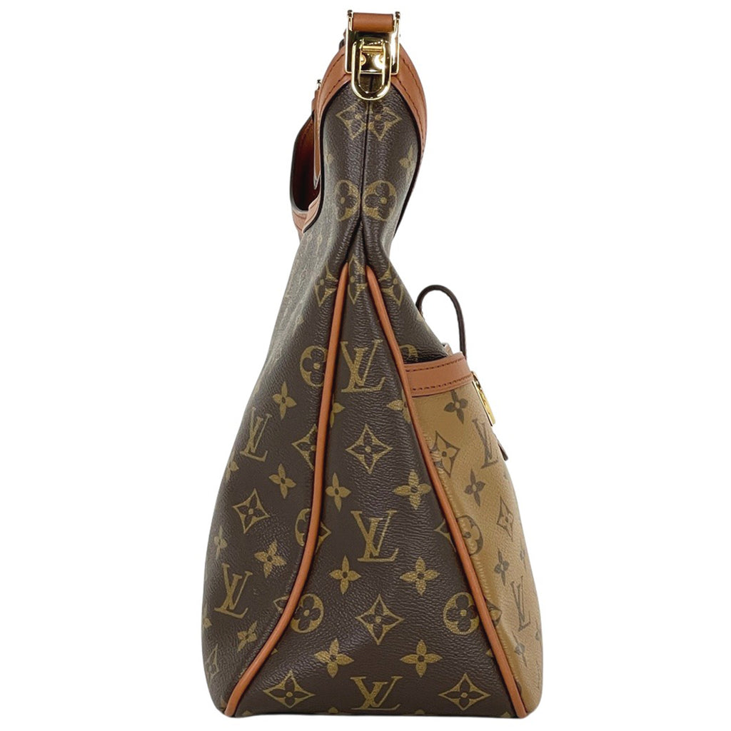 ルイ・ヴィトン ホーボー ドーフィーヌ MM 2WAY 斜め掛け モノグラム リバース ショルダーバッグ モノグラム ブラウン M45195 レディース 【中古】brbag
