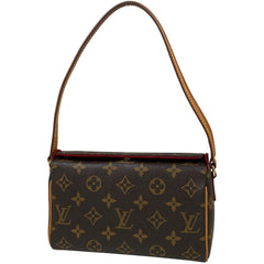 ルイ・ヴィトン レシタル ワンショルダー 肩掛け 手提げ ハンドバッグ モノグラム ブラウン M51900 レディース 【中古】brbag