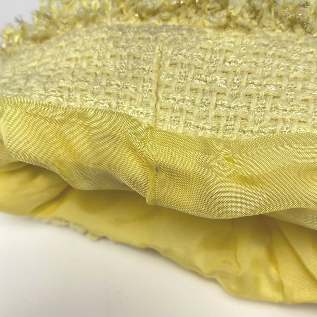 レオナール ロゴ ステンカラーコート 花柄 アウター その他コート イエロー レディース 【中古】brapp