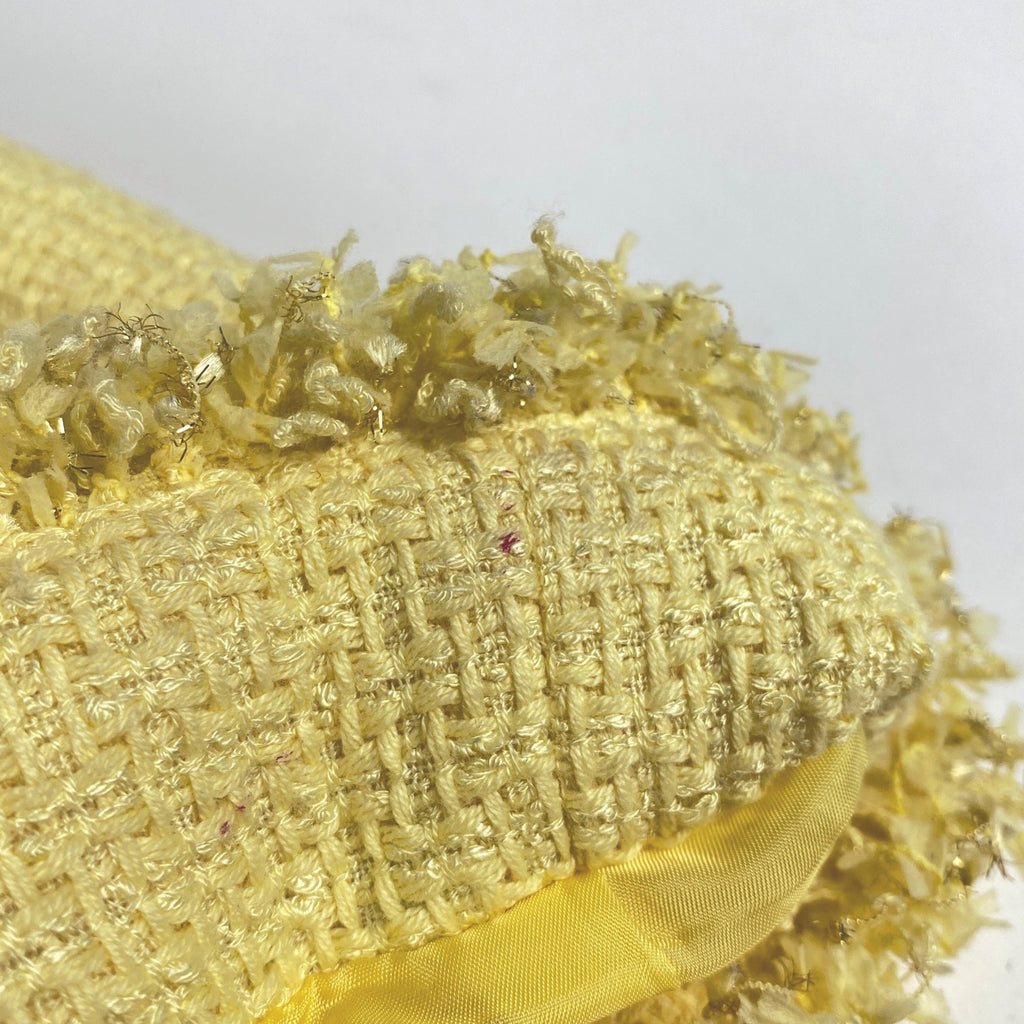 レオナール ロゴ ステンカラーコート 花柄 アウター その他コート イエロー レディース 【中古】brapp