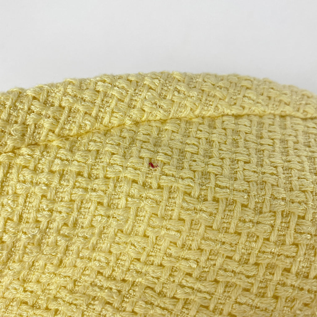 レオナール ロゴ ステンカラーコート 花柄 アウター その他コート イエロー レディース 【中古】brapp