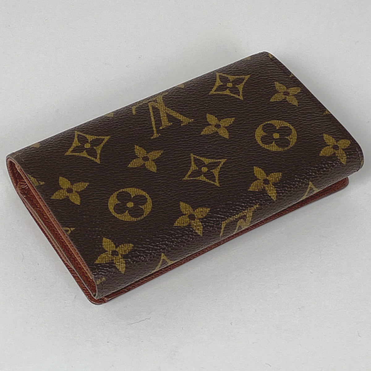 【鑑定済】ルイヴィトン モノグラム ポルト モネ ビエ トレゾール 二つ折り財布 バイセル公式】ルイ・ヴィトン ポルト モネ ビエ トレゾール