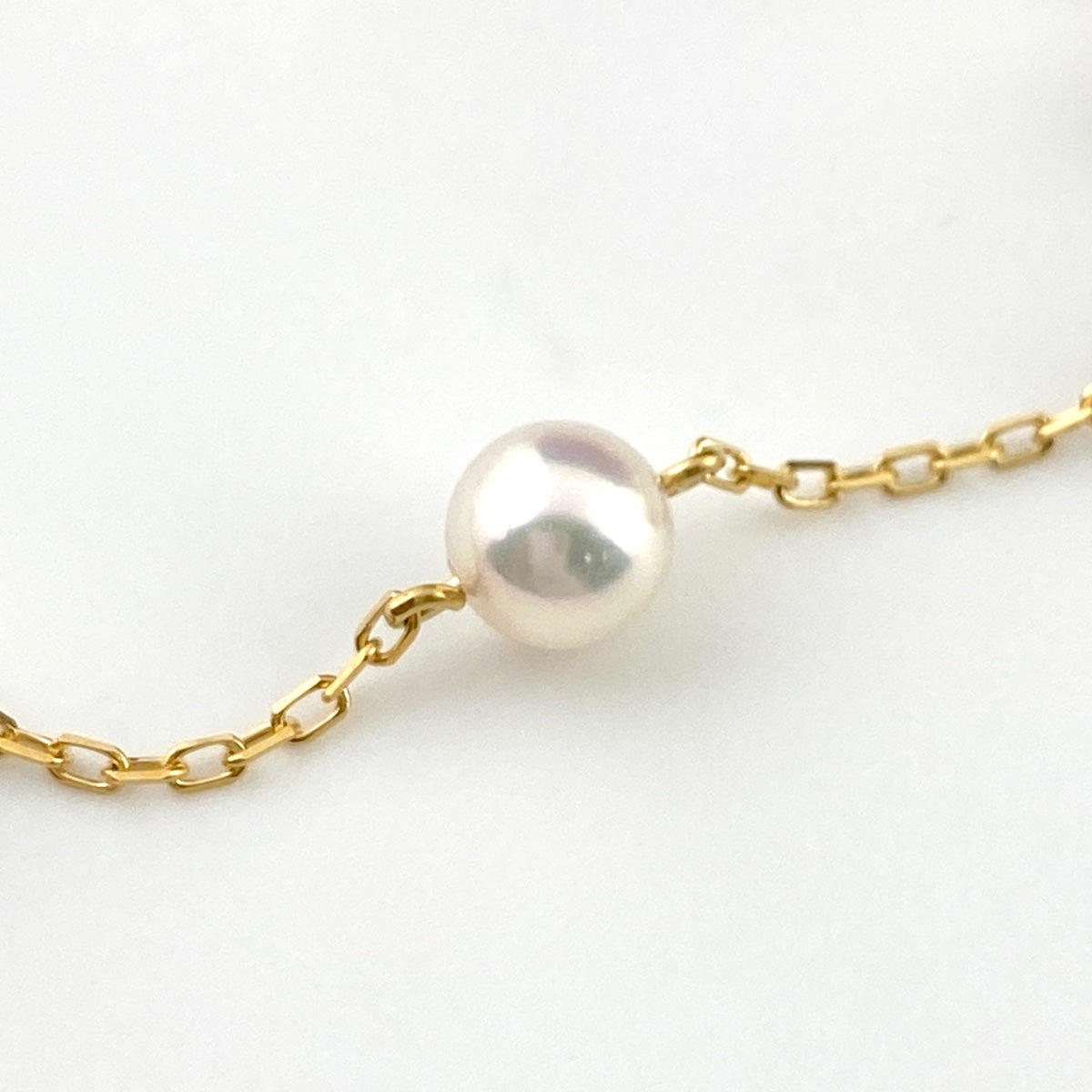 バイセル公式】ミキモト パール デザインブレスレット YG
