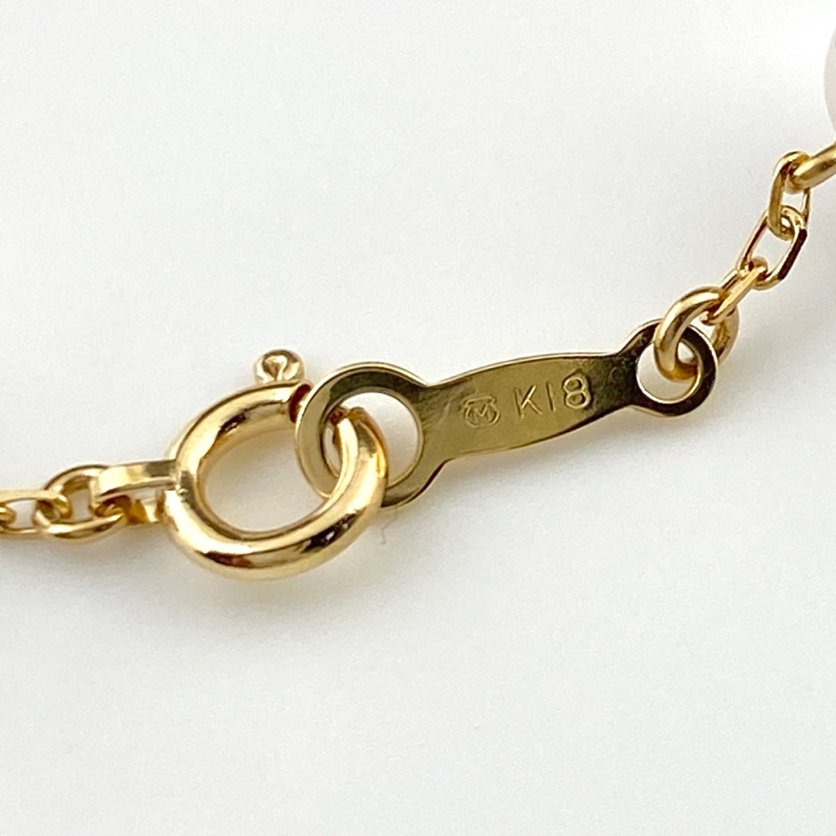 バイセル公式】ミキモト パール デザインブレスレット YG イエロー