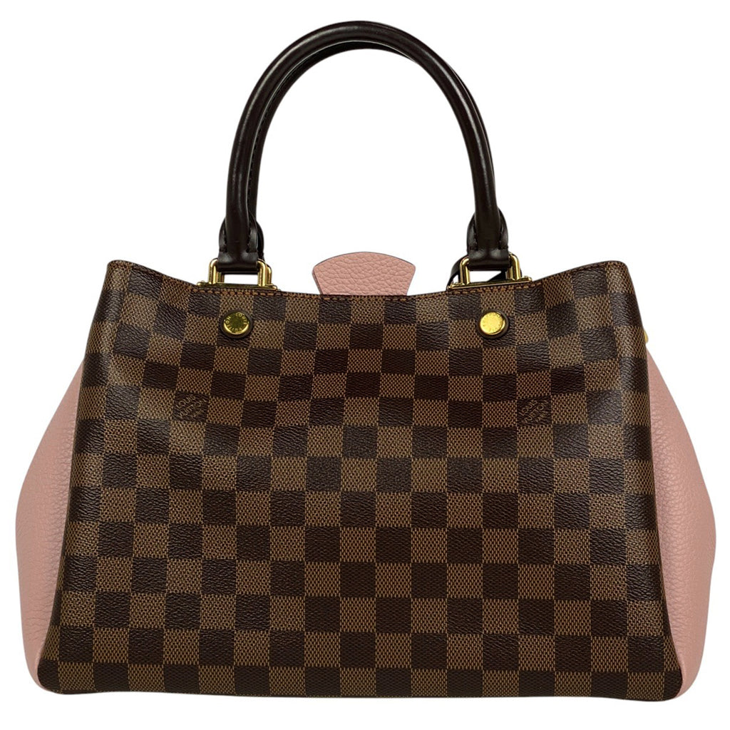 ルイ・ヴィトン ブリタニー 2WAY ショルダーバッグ ハンドバッグ ダミエ ブラウン マグノリア(ピンク) N41674 レディース 【中古】brbag
