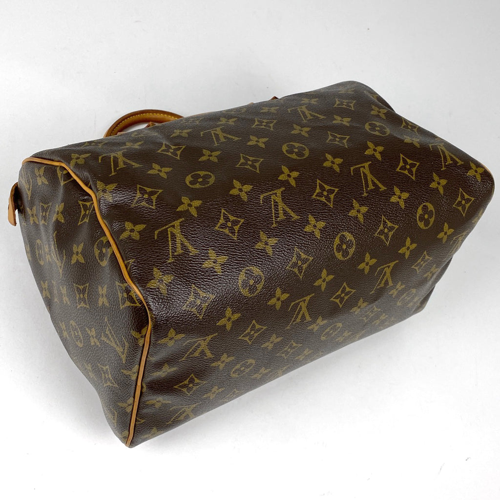 ルイ・ヴィトン スピーディ 30 ボストンバッグ ハンドバッグ モノグラム ブラウン M41526 レディース 【中古】brbag