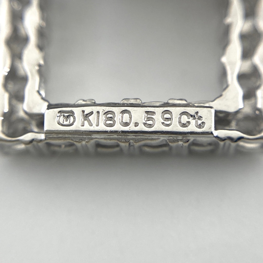 ミキモト メレダイヤ タイタック タイピン タイピン K18 ダイヤモンド メンズ 【中古】brjwl
