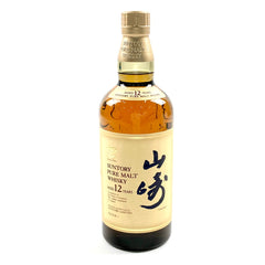 【東京都内限定お届け】 サントリー SUNTORY 山崎 12年 ピュアモルト 華 750ml 国産ウイスキー 【古酒】liqbb