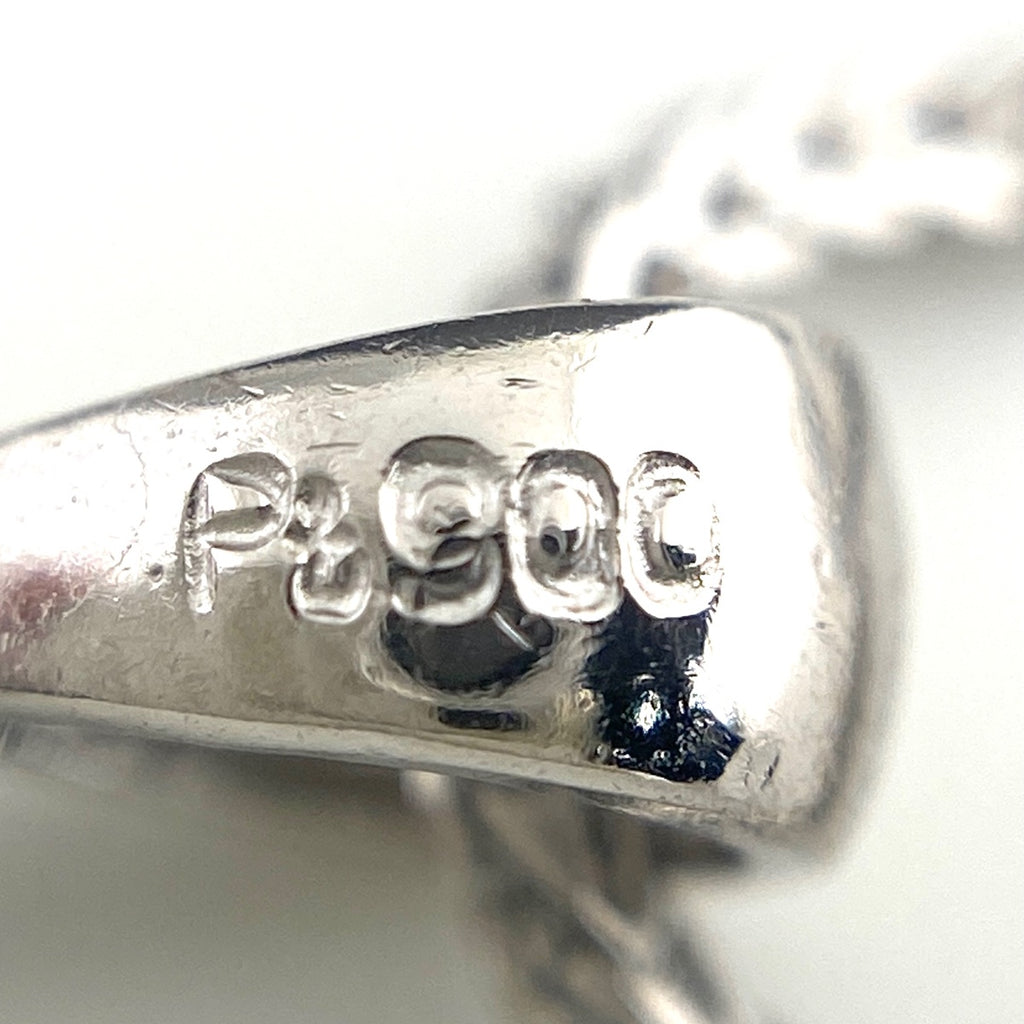 メレダイヤ デザインネックレス プラチナ ペンダント ネックレス Pt900 Pt850 ダイヤモンド レディース 【中古】nbjwl