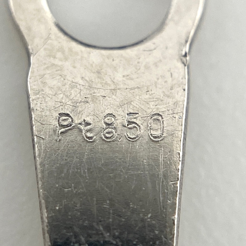 メレダイヤ デザインネックレス プラチナ ペンダント ネックレス Pt900 Pt850 ダイヤモンド レディース 【中古】nbjwl