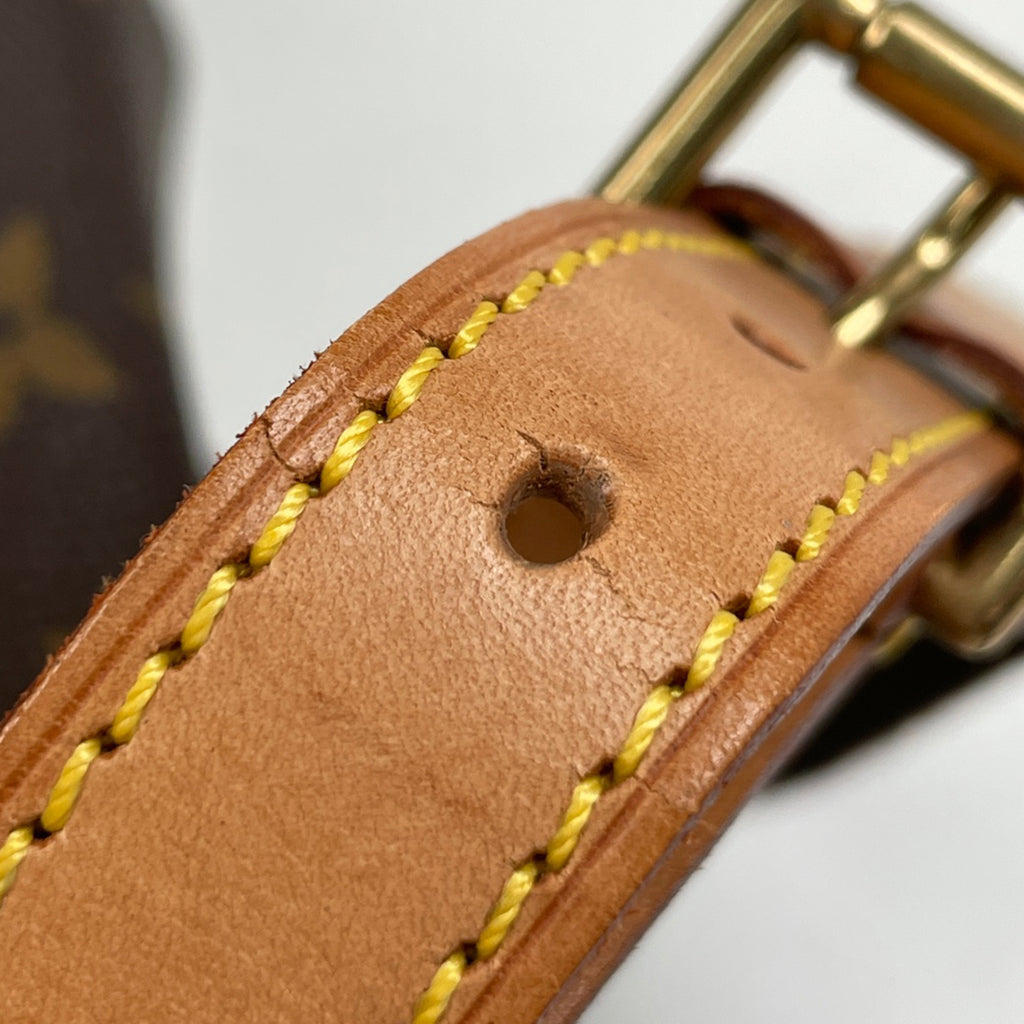 ルイ・ヴィトン モンスリ GM バックパック デイパック リュック モノグラム ブラウン M51135 レディース 【中古】brbag