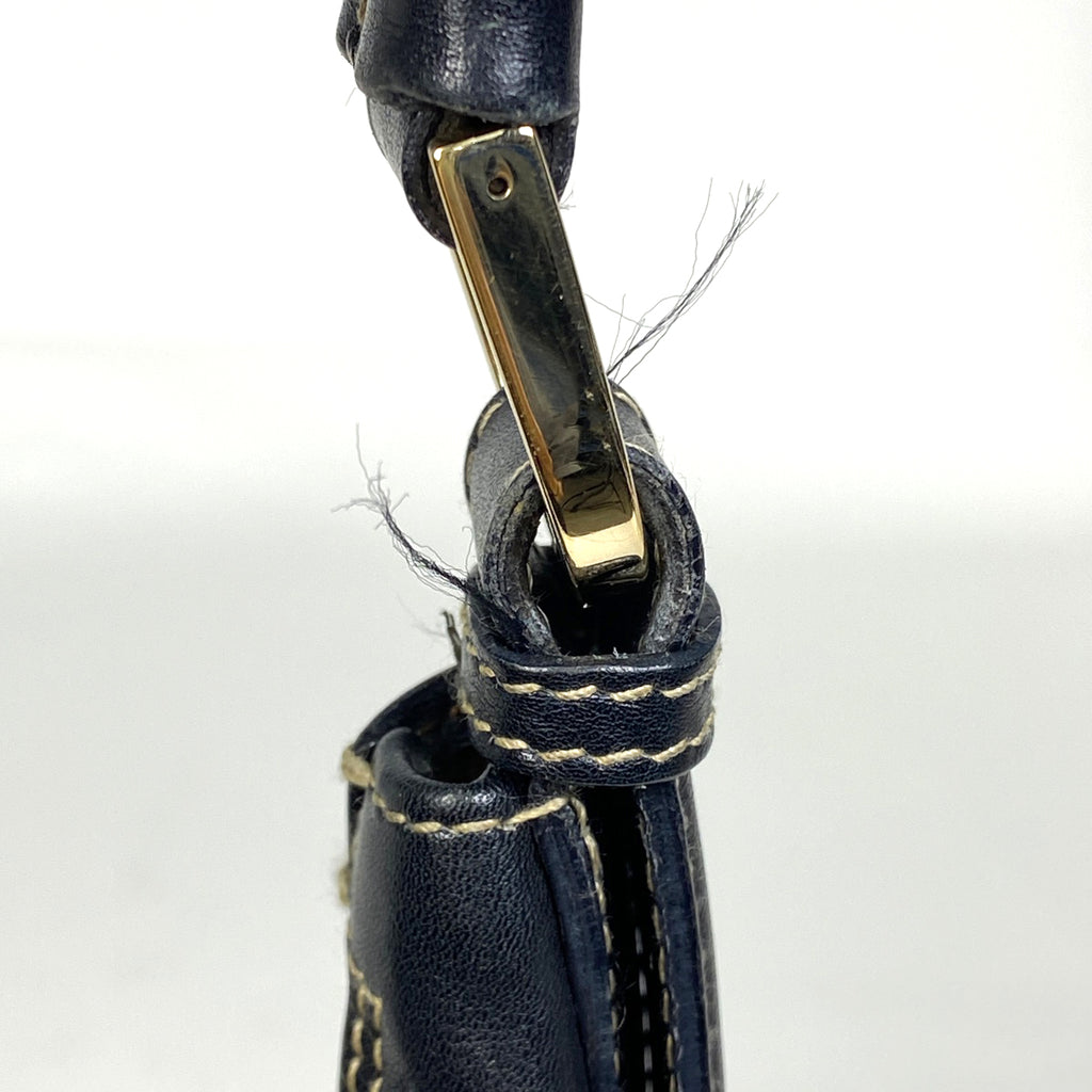 グッチ ロゴ ショルダーバッグ ワンショルダー ショルダーバッグ レザー ブラック 73885 レディース 【中古】brbag