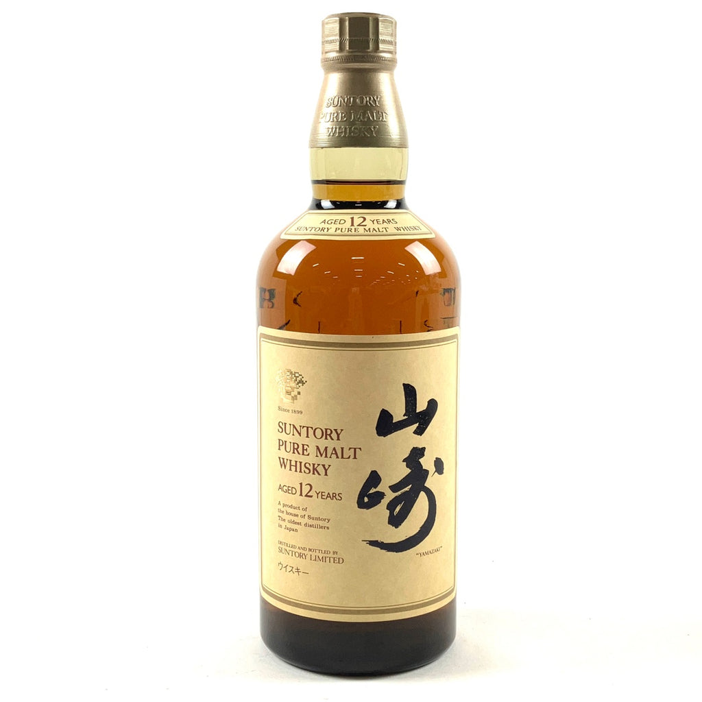 【東京都内限定お届け】 サントリー SUNTORY 山崎 12年 ピュアモルト 華 750ml 国産ウイスキー 【古酒】liqbb