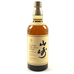 【東京都内限定お届け】 サントリー SUNTORY 山崎 12年 ピュアモルト 華 750ml 国産ウイスキー 【古酒】liqbb
