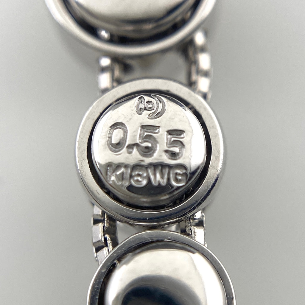 タサキ ダイヤモンド デザインネックレス WG ホワイトゴールド ネックレス K18 WG ダイヤモンド レディース 【中古】brjwl