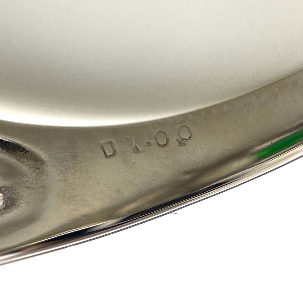 グリーングロッシュラーガーネット デザインリング プラチナ 指輪 メレダイヤ リング 14.5号 Pt900 レディース 【中古】nbjwl