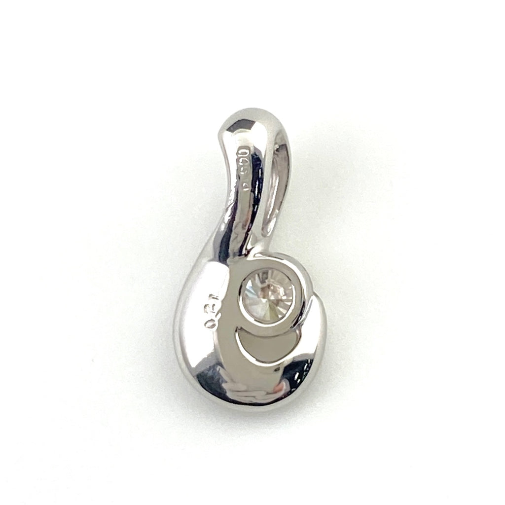 ダイヤモンド ペンダントトップ プラチナ ペンダントトップ Pt900 ダイヤモンド レディース 【中古】nbjwl