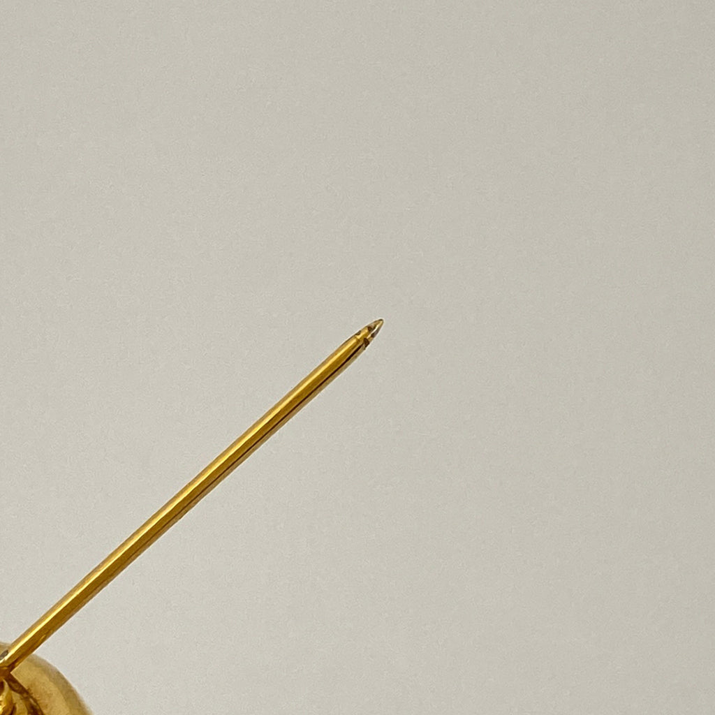 シャネル ココマーク ブローチ ラウンド ブローチ GP ゴールド レディース 【中古】bracc