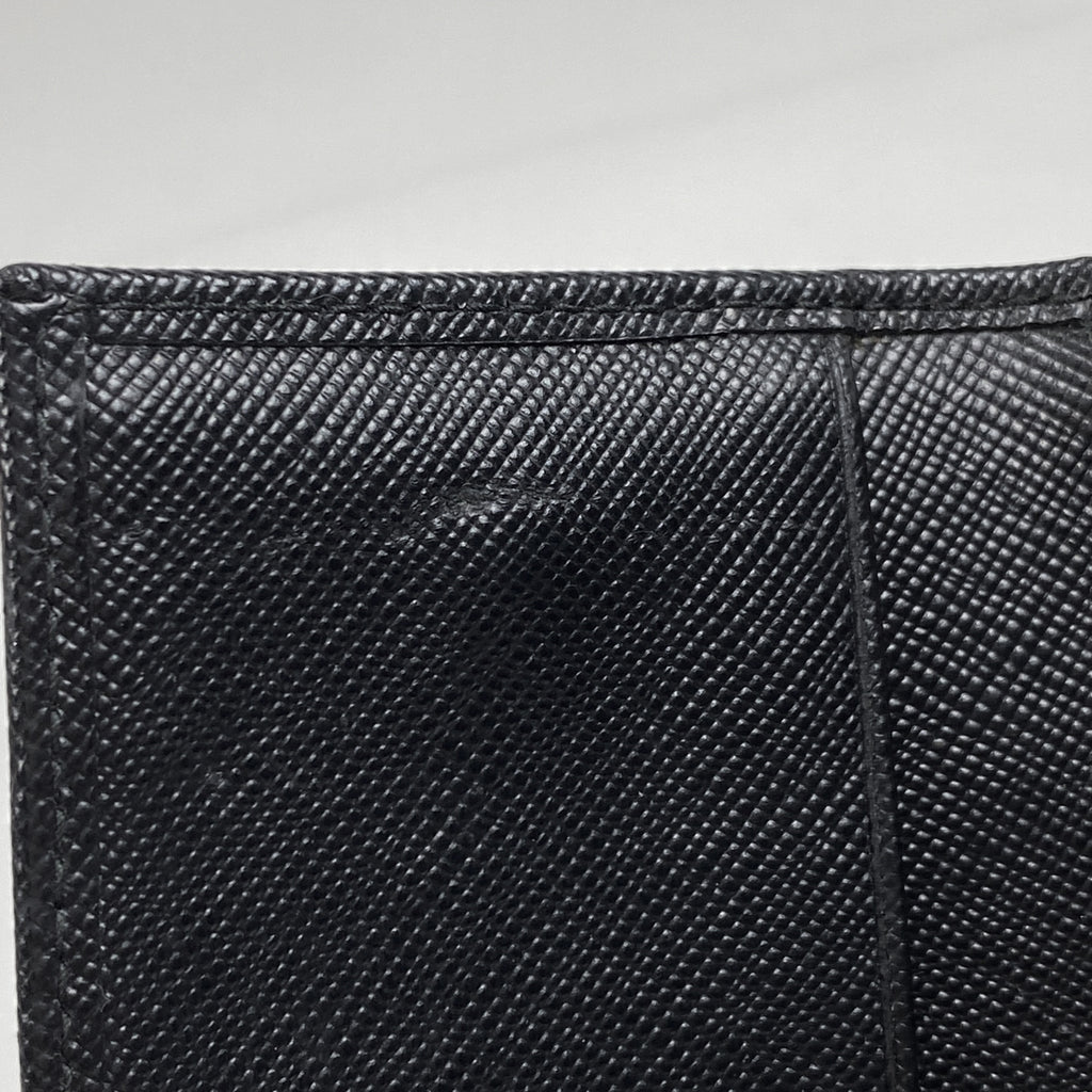 プラダ ロゴ 6連 キーケース キーフック リボン キーケース レザー ネロ(ブラック) 1M0222 レディース 【中古】brbag