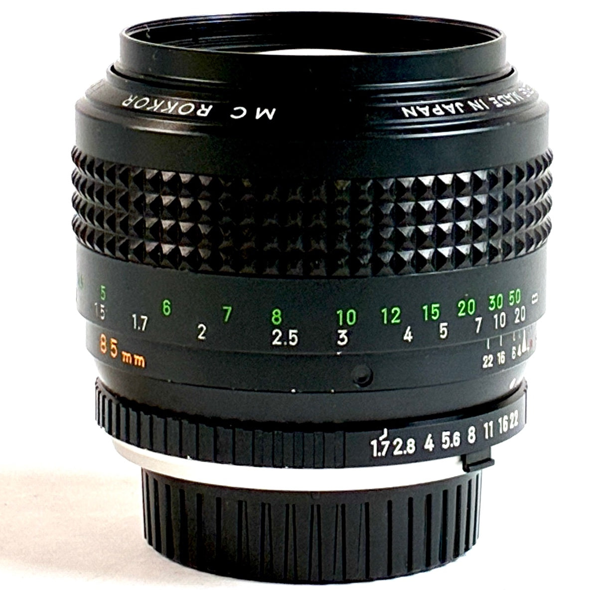 Minolta MC ROKKOR 85mm F1.7外観美品 難あり｜V672 バイセル公式】ミノルタ MINOLTA MC ROKKOR 85mm F1.7
