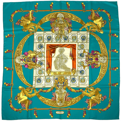 エルメス HERMES スカーフ　シャルル ガルニエへの賛辞　シルク バイセル公式】エルメス カレ 90 HOMMAGE A CHARLES GARNIER