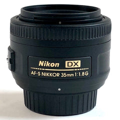 ニコン Nikon AF-S DX NIKKOR 35mm F1.8G 一眼カメラ用レンズ（オートフォーカス） 【中古】cambb