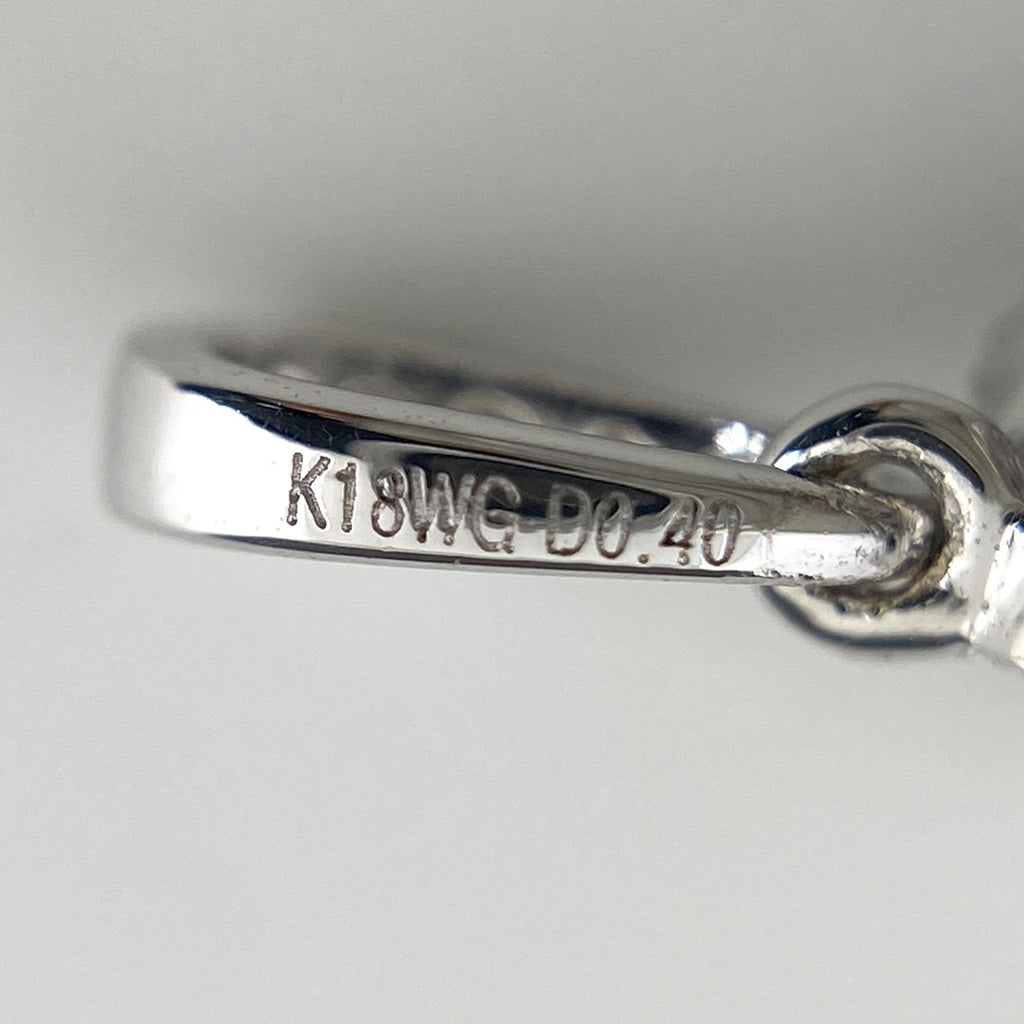 メレダイヤ ペンダントトップ WG ホワイトゴールド ペンダントトップ K18 WG ダイヤモンド レディース 【中古】nbjwl