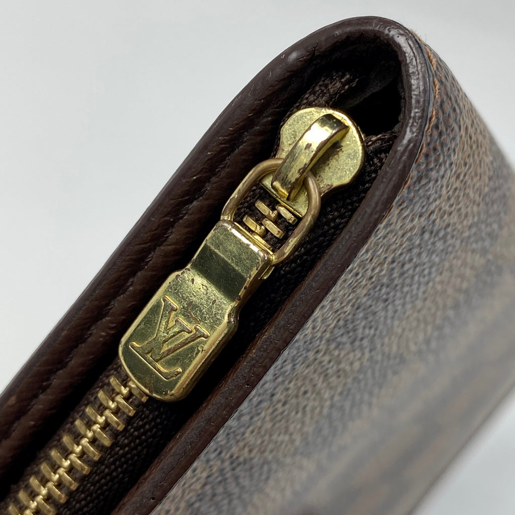 ルイヴィトン ダミエ ポルトモネジップ ラウンドファスナー 長財布 N61728 楽天市場】【財布】LOUIS VUITTON ルイ ヴィトン ダミエ