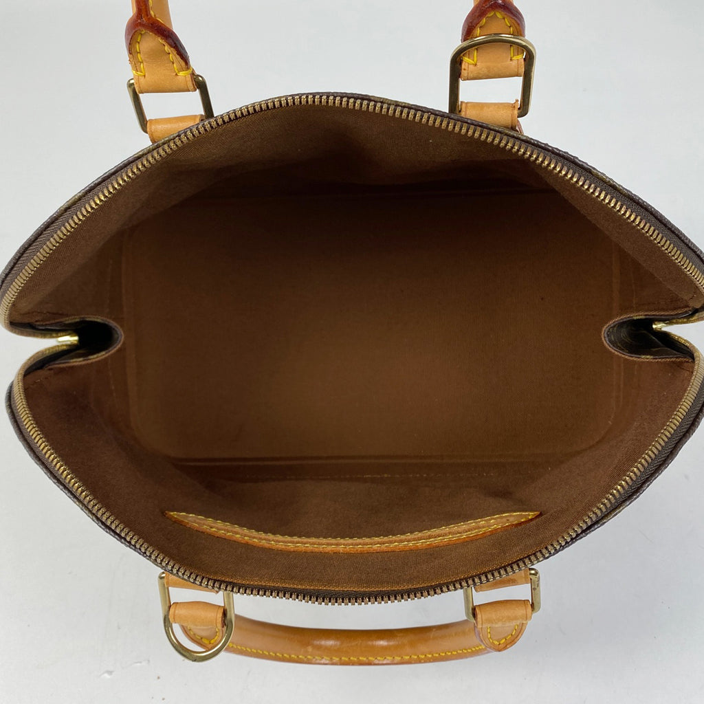 ルイ・ヴィトン アルマ 手提げ ハンドバッグ モノグラム ブラウン M51130 レディース 【中古】brbag