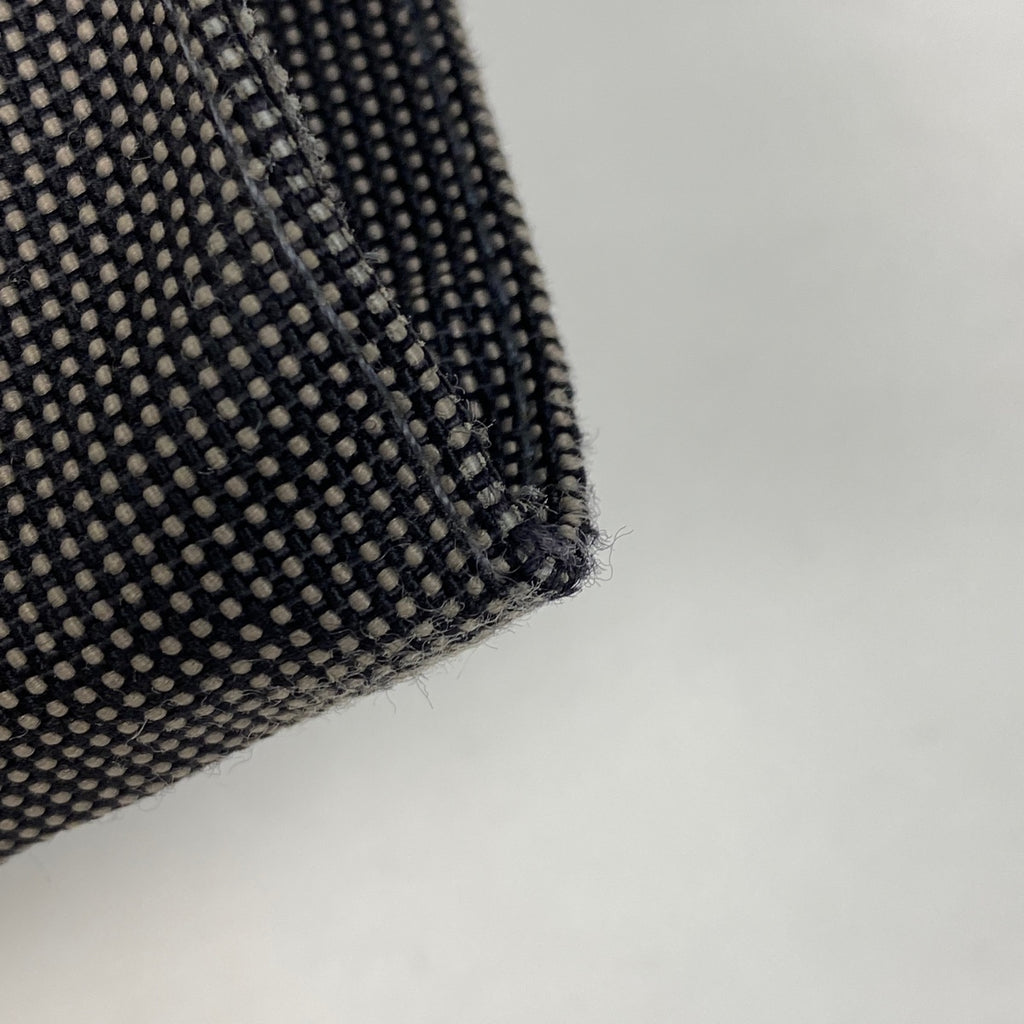 エルメス エールライン ポシェット Hロゴ 斜め掛け ショルダーバッグ ナイロンキャンバス グレー レディース 【中古】brbag