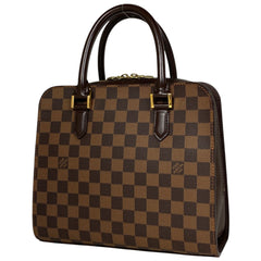 ルイ・ヴィトン トリアナ 手提げ ハンドバッグ ダミエ ブラウン N51155 レディース 【中古】brbag