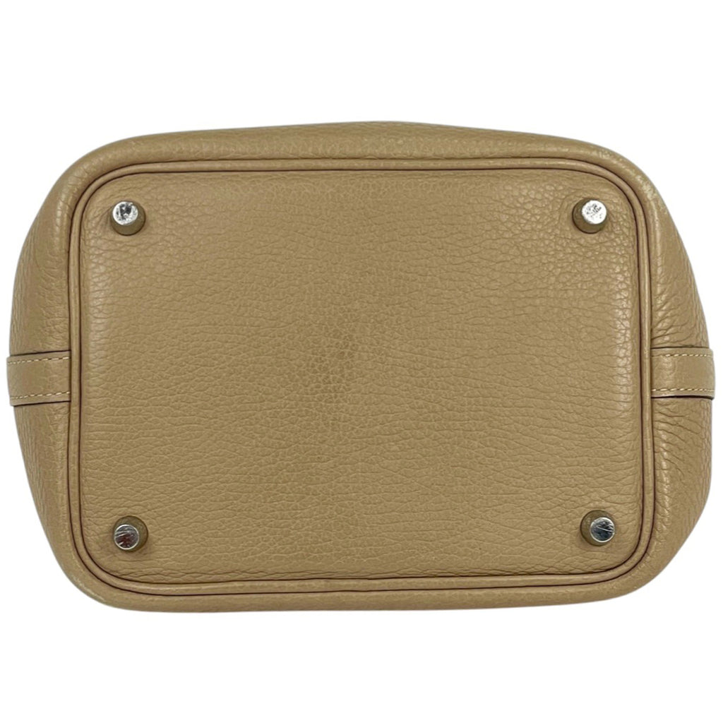 エルメス ピコタンロック PM サック 18 ハンドバッグ トリヨンクレマンス トレンチ(ベージュ) X レディース 【中古】brbag