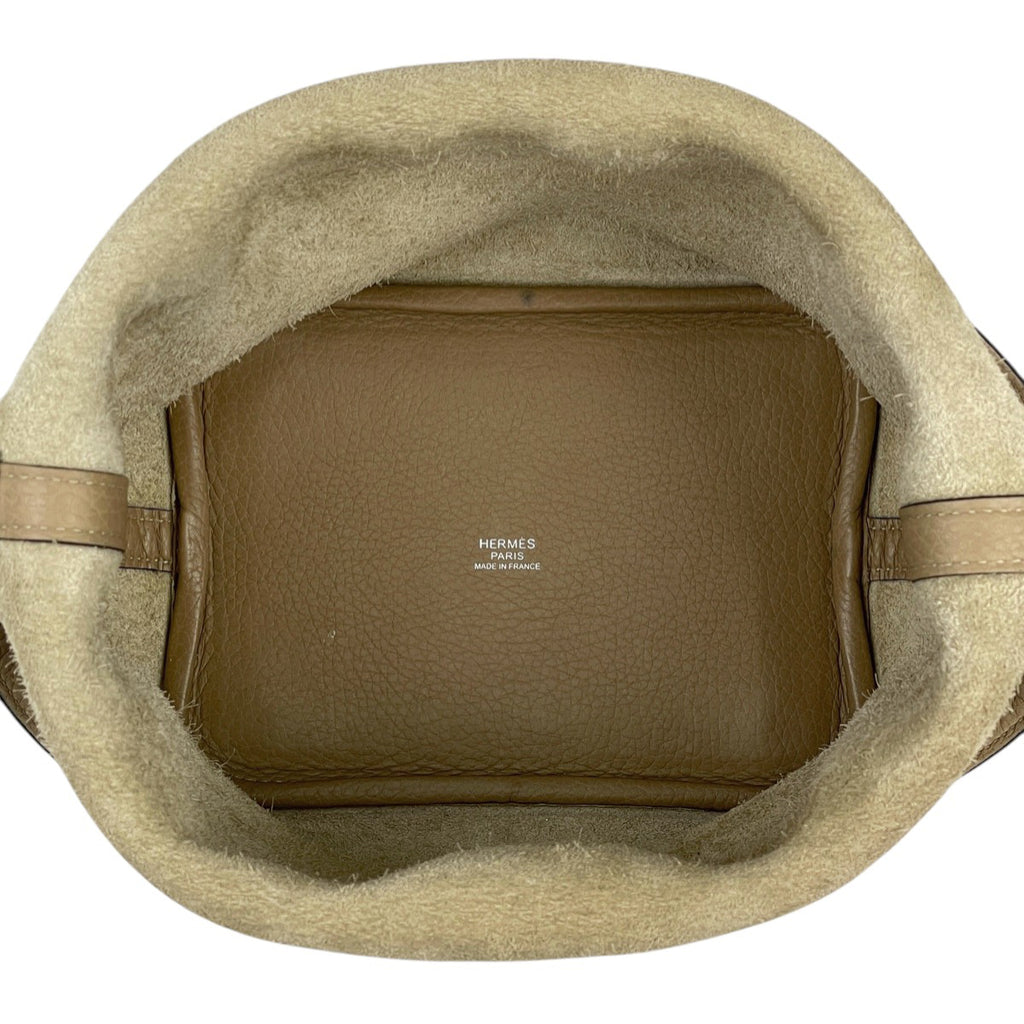 エルメス ピコタンロック PM サック 18 ハンドバッグ トリヨンクレマンス トレンチ(ベージュ) X レディース 【中古】brbag