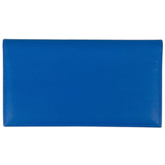 エルメス フレミング 長財布 二つ折り スフレ 長財布 エバーカラー ブルー X レディース 【中古】brbag