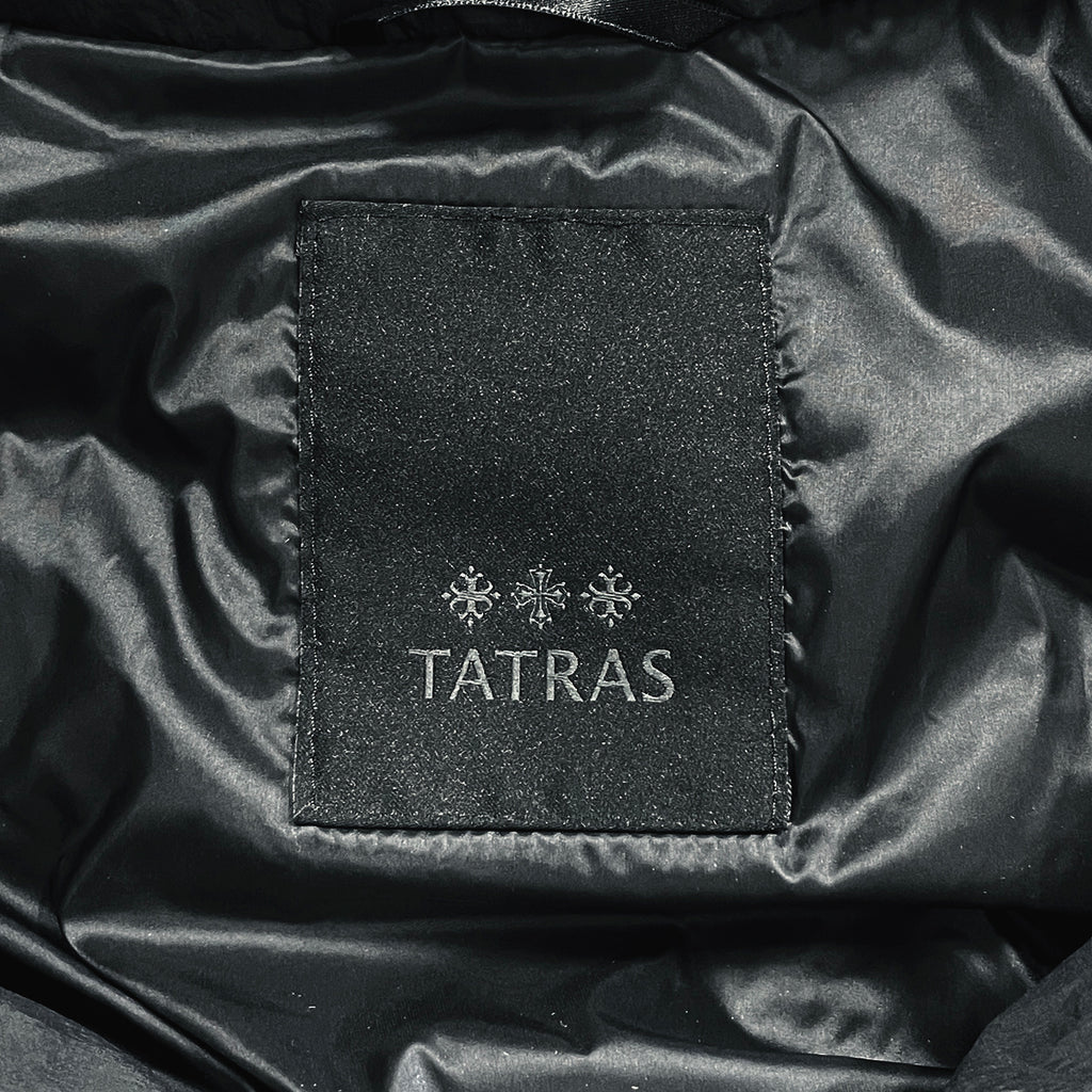 タトラス ポリテアマ ダウンコート POLITEAMA ダウンジャケット ミドル丈 アウター ダウンコート ブラック レディース 【中古】brapp