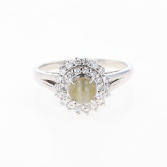 PT900 クリソリベルキャッツアイ リング プラチナ 13.5号 0.78CT レディース 中古 nbjwl