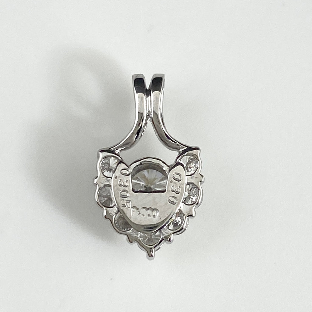 ダイヤモンド ペンダントトップ プラチナ メレダイヤ ペンダントトップ Pt900 ダイヤモンド レディース 【中古】nbjwl