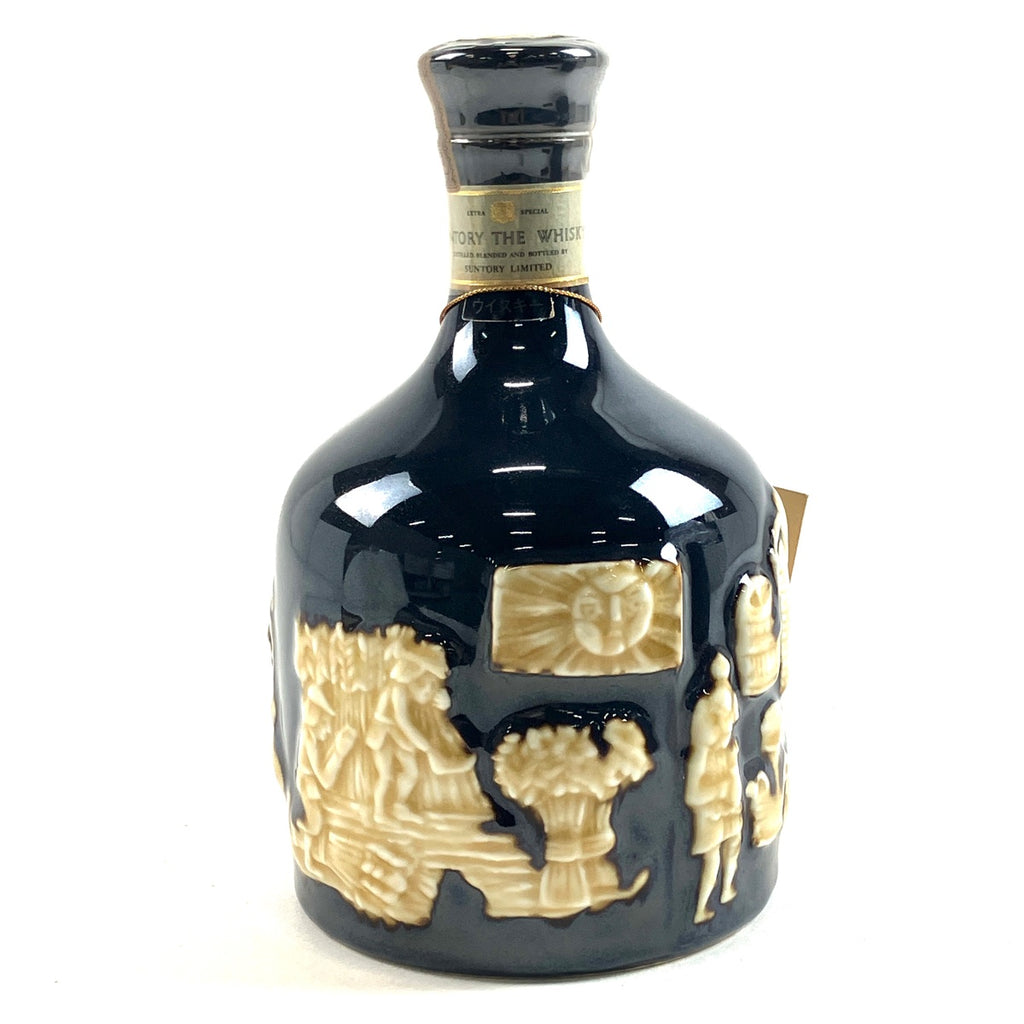【東京都内限定お届け】 サントリー SUNTORY ザ・ウイスキー 有田焼 陶器ボトル 750ml 国産ウイスキー 【古酒】liqbb