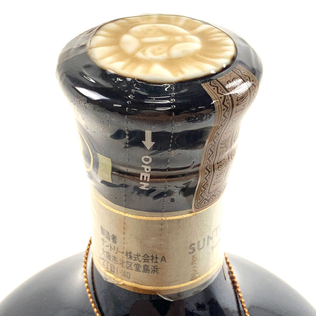 【東京都内限定お届け】 サントリー SUNTORY ザ・ウイスキー 有田焼 陶器ボトル 750ml 国産ウイスキー 【古酒】liqbb