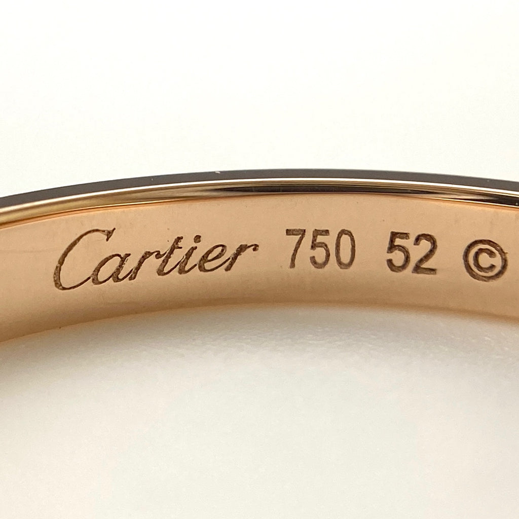 カルティエ ダムールフルエタニティ リング PG ピンクゴールド 指輪 メレダイヤ リング 11.5号 750 ダイヤモンド レディース 【中古】brjwl