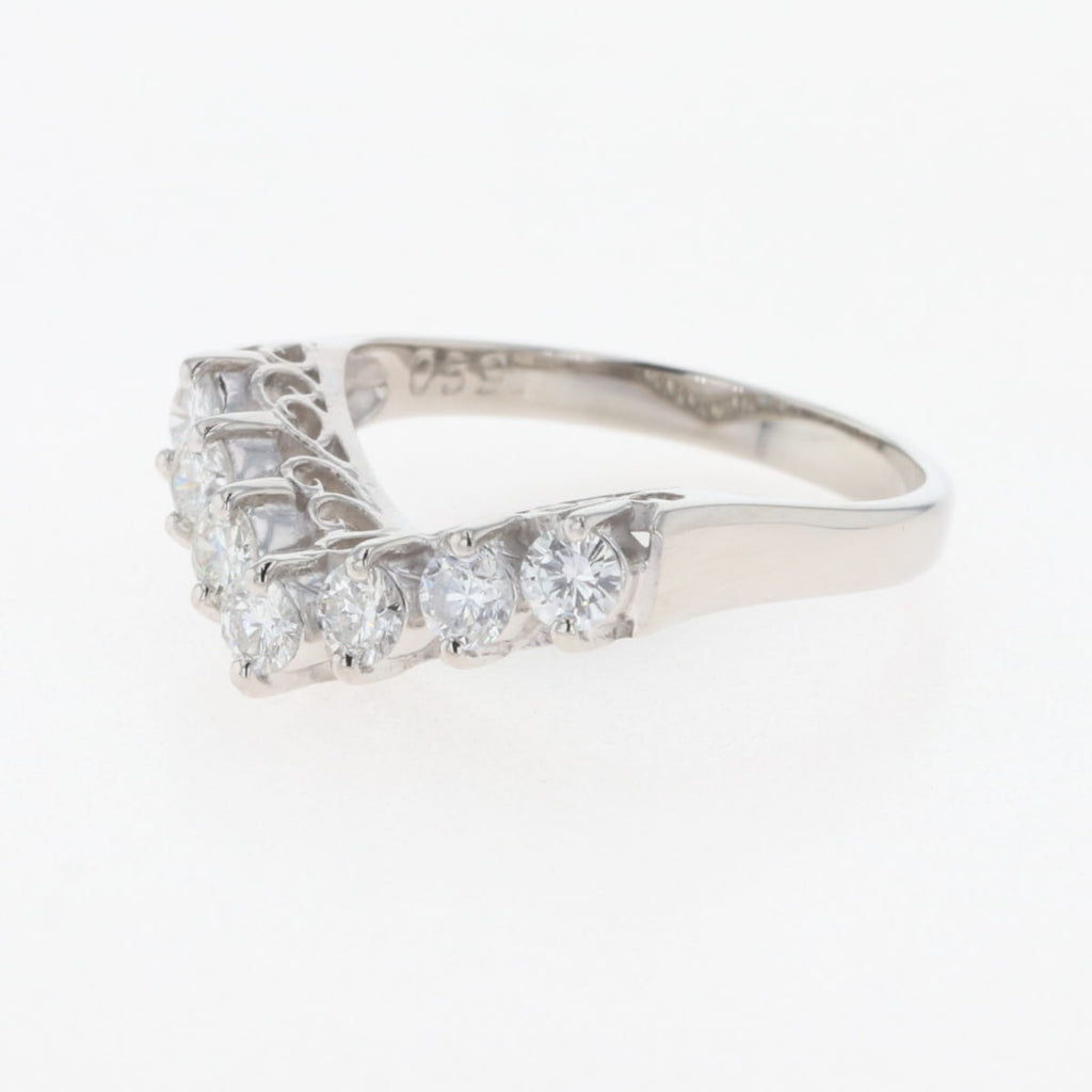 プラチナ ダイヤ リング 0.45CT R3363DI-P #10 | 山梨県大月市