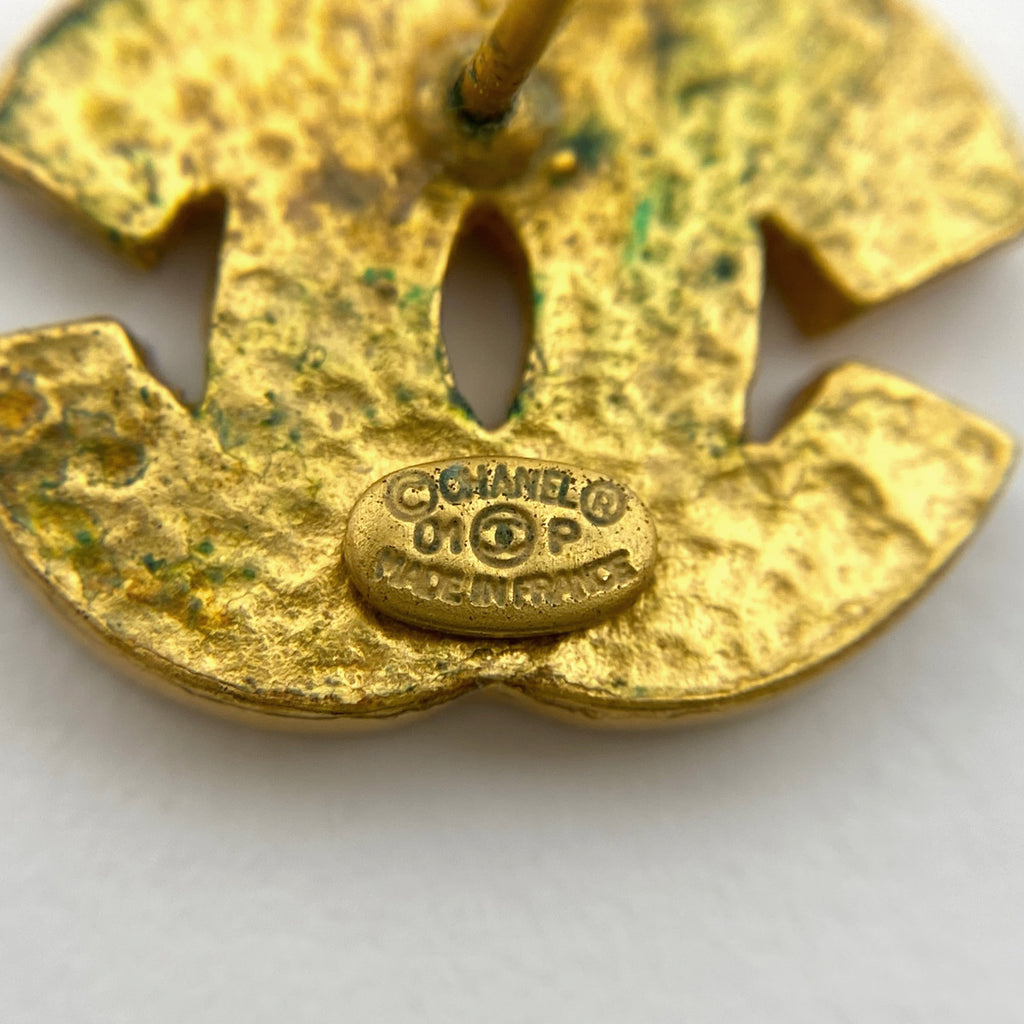 シャネル ココマーク ピアス CC ピアス GP ゴールド レディース 【中古】bracc