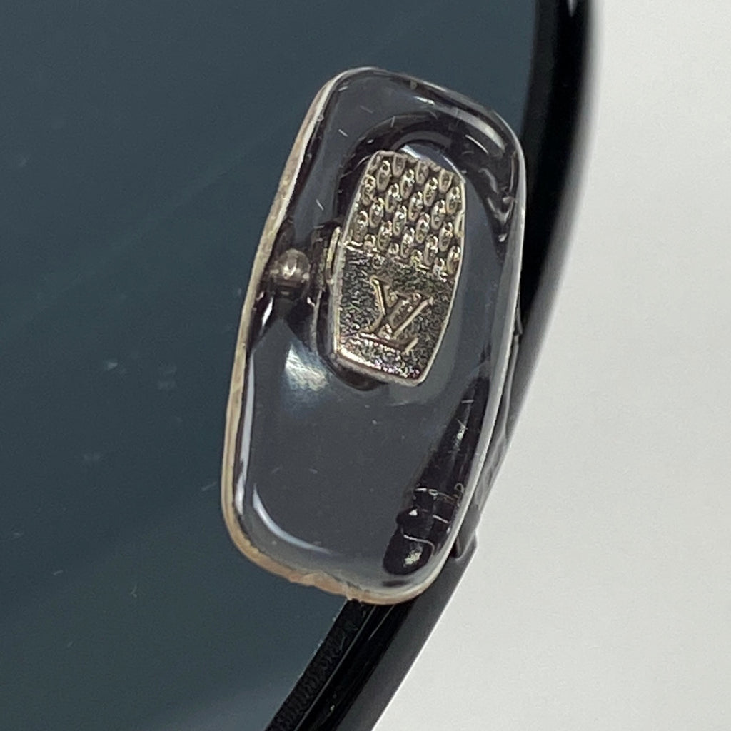ルイ・ヴィトン トンカ パイロット サングラス ティアドロップ アイウェア サングラス メタル ブラック Z2316U メンズ 【中古】brbag