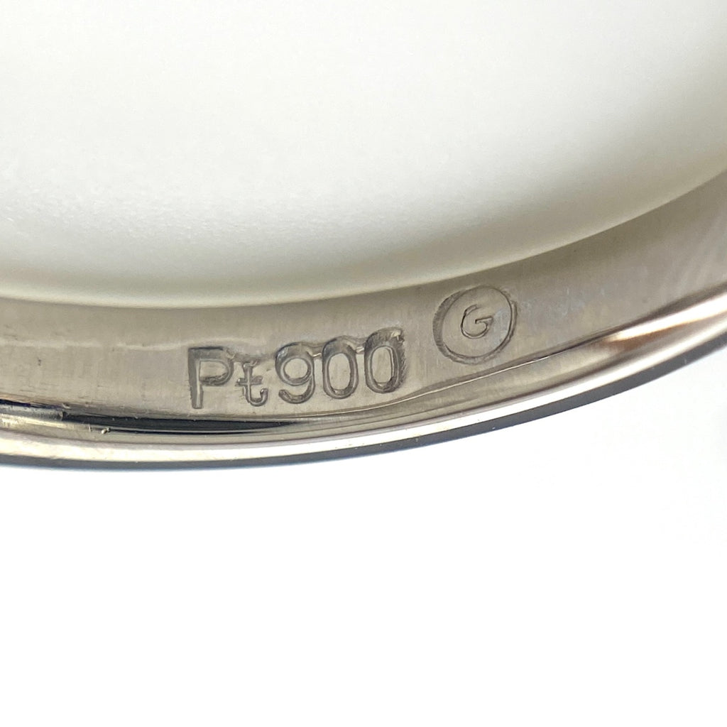 ハートモチーフ デザインリング プラチナ 指輪 リング 12号 Pt900 ダイヤモンド レディース 【中古】nbjwl