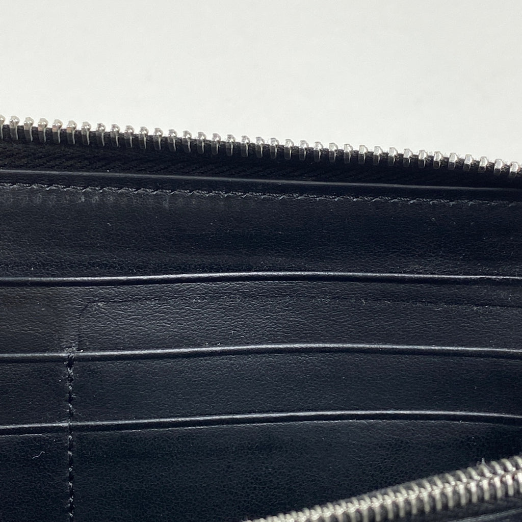 フェンディ ズッカ柄 ラウンドファスナー 長財布 ラウンドジップ 長財布 コーティングキャンバス ブラウン 7M0210 レディース 【中古】brbag