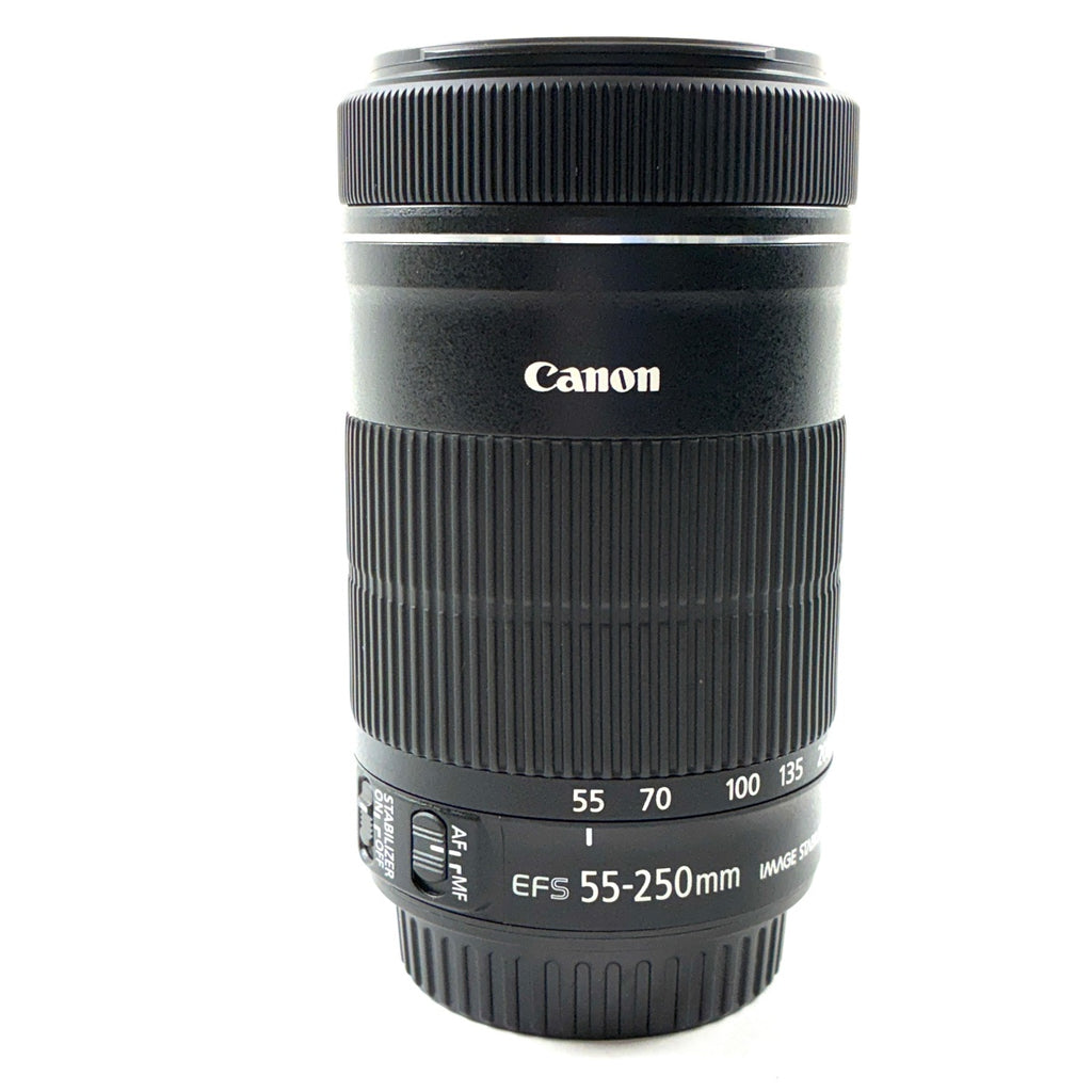 キヤノン Canon EF-S 55-250mm F4-5.6 IS STM 一眼カメラ用レンズ（オートフォーカス） 【中古】cambb