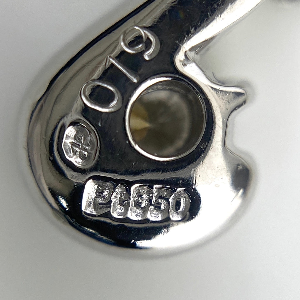 ダイヤモンド デザインネックレス プラチナ ペンダント ネックレス Pt850 ダイヤモンド レディース 【中古】nbjwl