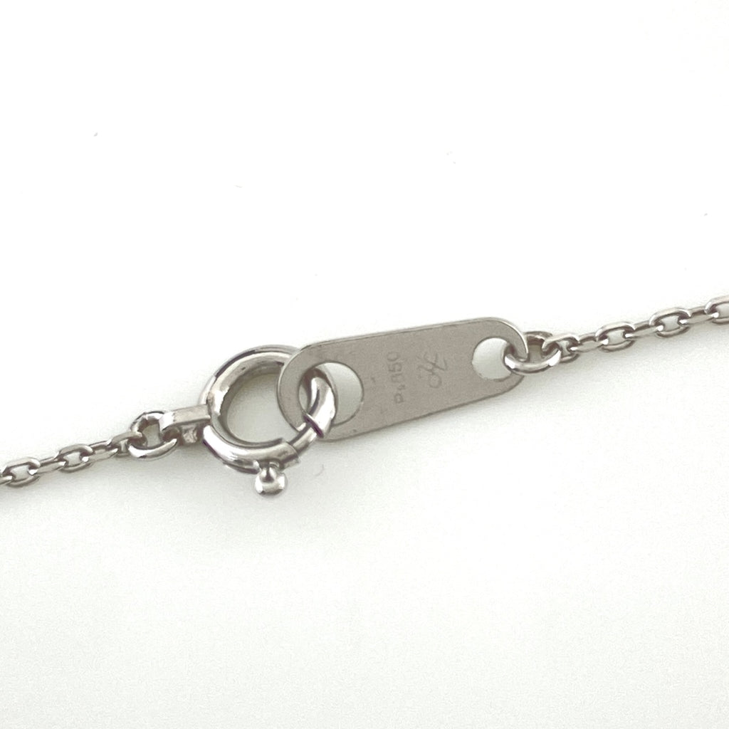 メレダイヤ デザインネックレス プラチナ ペンダント ネックレス Pt850 ダイヤモンド レディース 【中古】nbjwl